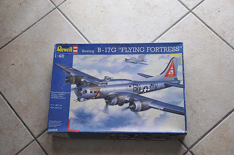 Maquette B17 au 1/48me