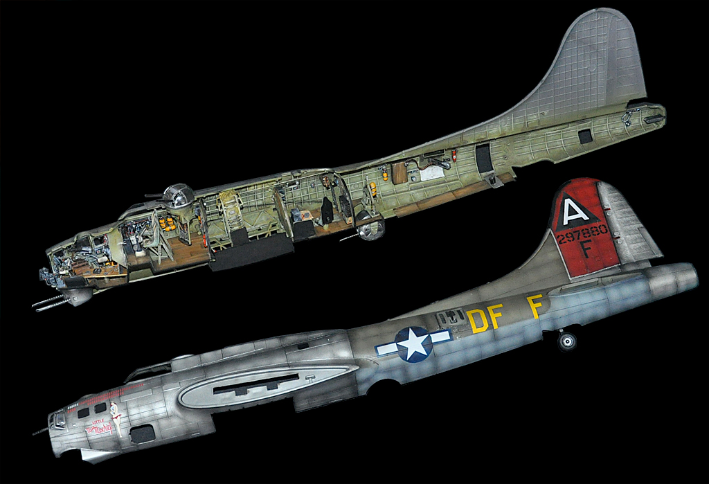 Maquette Revell B17 au 1/48me