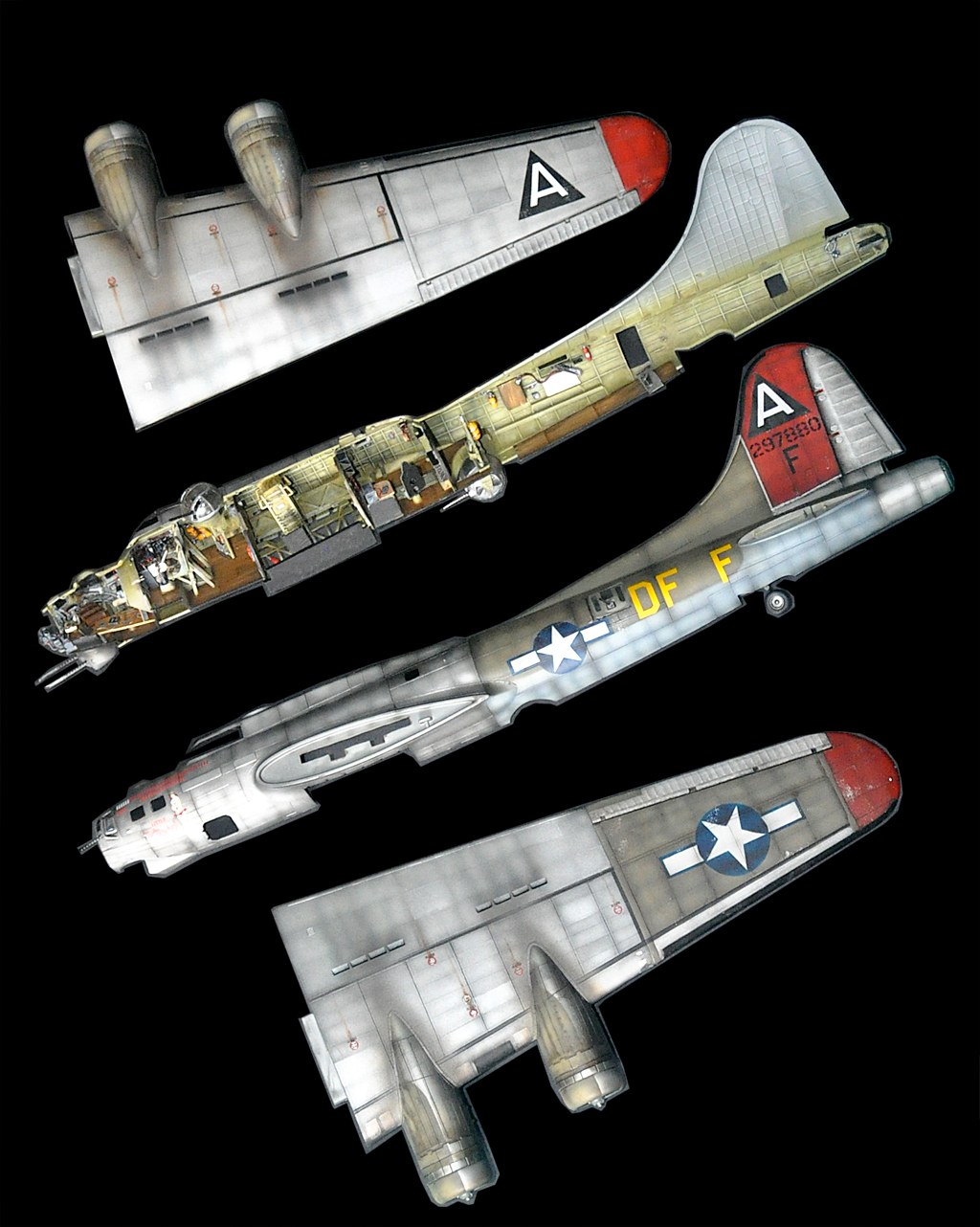 Maquette Revell B17 au 1/48me