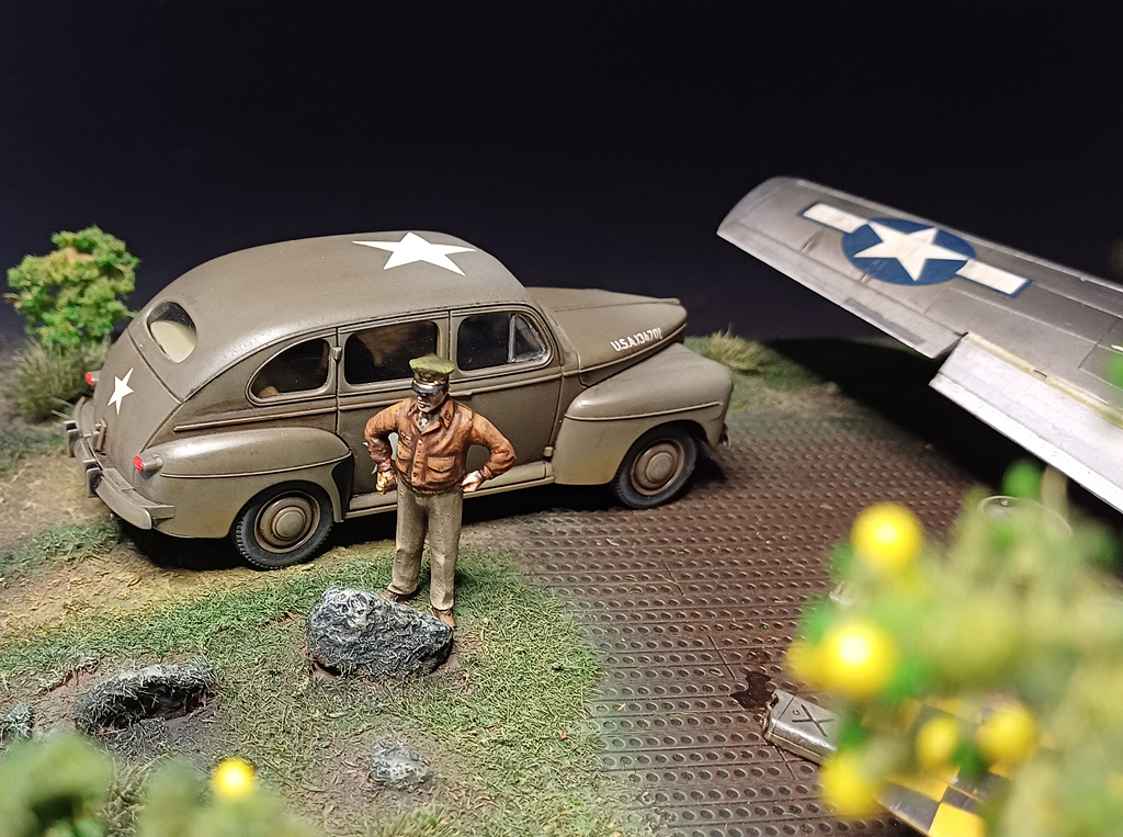 P51D eduard 1/48 maquette model