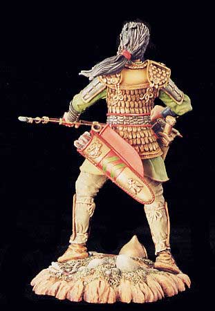 philippe, plual, figurine, figurines, peinture, design, guerrier, scythe, archer, historique