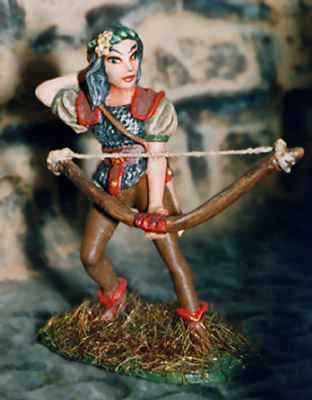 philippe, plual, figurine, figurines, peinture, elfe, archer, archre, guerrire, guerriere, diorama, fantastique, fantasy, jdr, JdR, jeux de roles